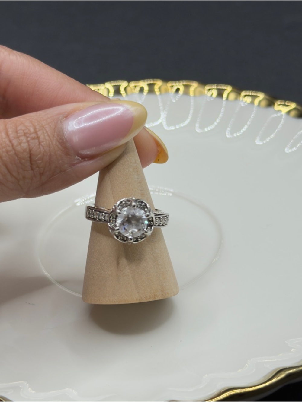 Verragio engagement ring size 6